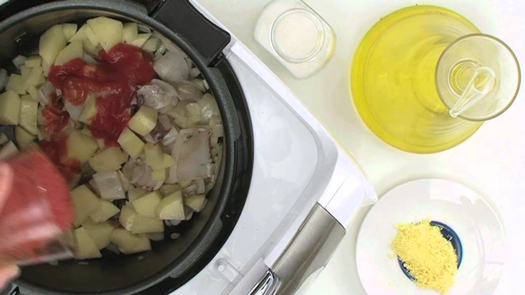 Chef Plus - Sepia con patatas - Recetas robot de cocina.mp4