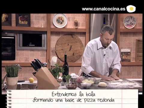 Cocina Italiana Micro receta Pizza romana