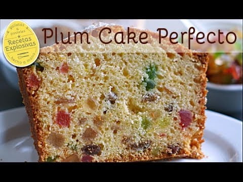 Como hacer un Plum Cake perfecto y SUPER FACIL
Mi receta de cocina