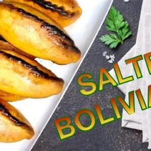 Recetas Bolivianas 🇧🇴 - 🥟🇧🇴SALTEÑA BOLIVIANA rellena de carne y pollo crujiente por fuera y jugosa por dentro