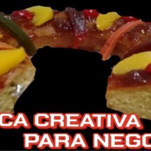 Recetas Navideñas - COMO HACER ROSCA DE REYES CREATIVA PARA NEGOCIO